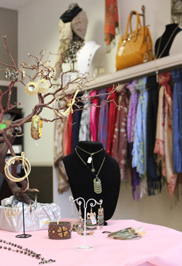 Scarves, handbags, jewelry and more at our gift boutique in Paso Robles